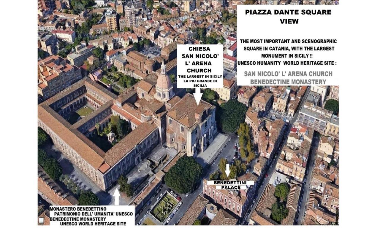 Benedettini - Exclusive Apartments & Monastery View كاتانيا المظهر الخارجي الصورة
