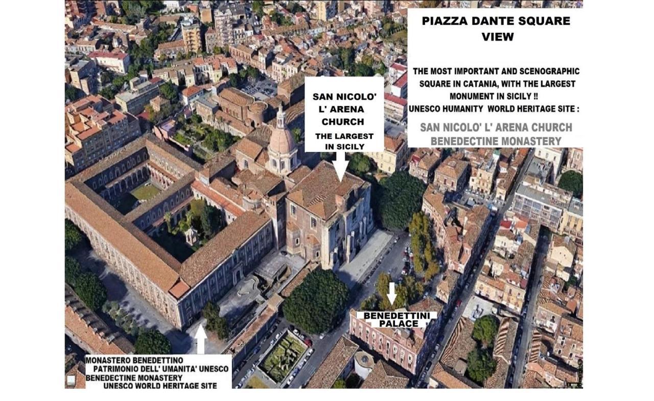 Benedettini - Exclusive Apartments & Monastery View كاتانيا المظهر الخارجي الصورة