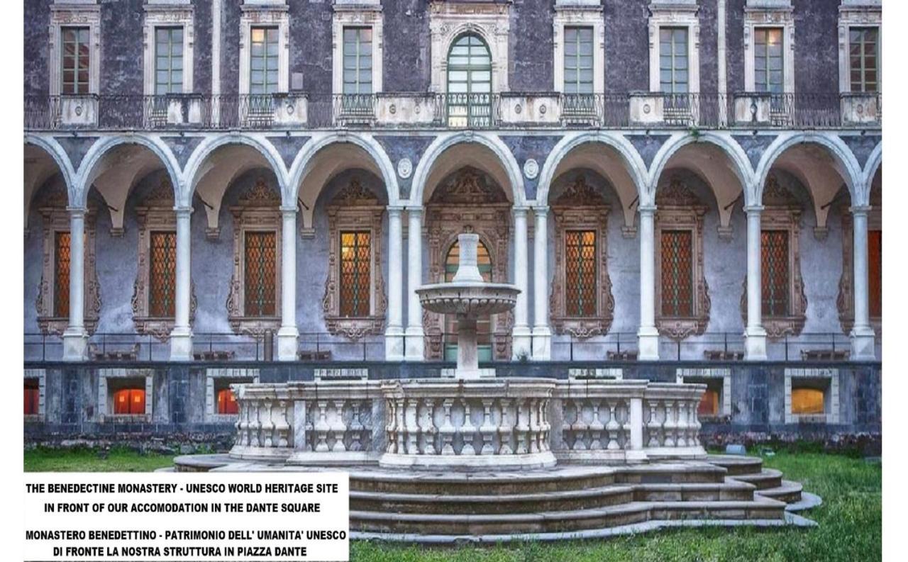 Benedettini - Exclusive Apartments & Monastery View كاتانيا المظهر الخارجي الصورة