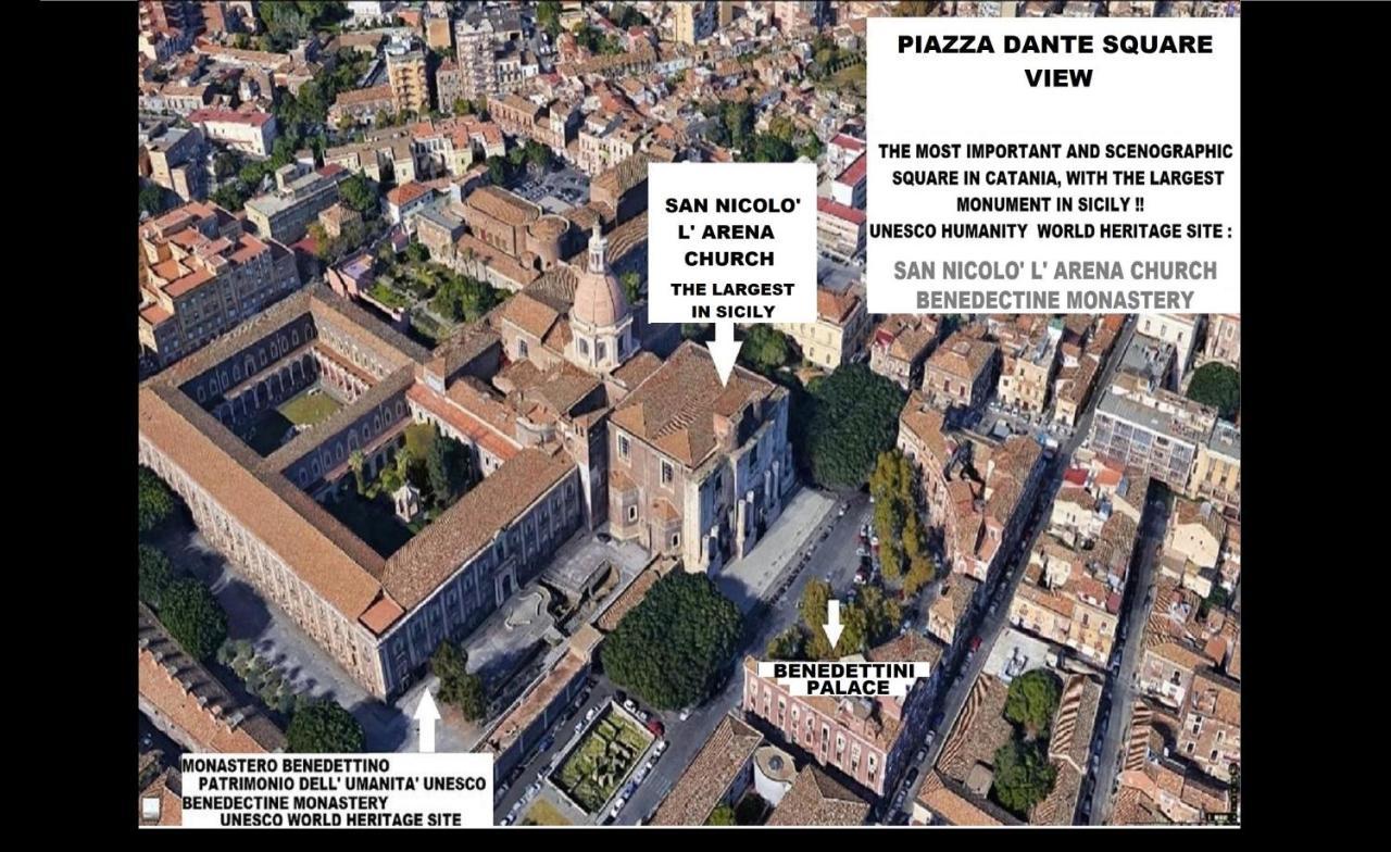 Benedettini - Exclusive Apartments & Monastery View كاتانيا المظهر الخارجي الصورة