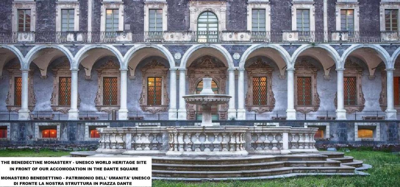 Benedettini - Exclusive Apartments & Monastery View كاتانيا المظهر الخارجي الصورة